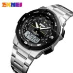 SKMEI Brand Outdoor Sport Watch Men 50m Waterproof Digital Quartz Dual Time 1370
