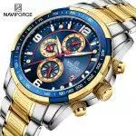 NAVIFORCE Quartz Chronograph Watches Men NF8020S