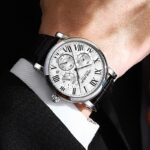 LOUIE JUELEN MENS FORMAL WATCH