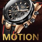 LIGE Brand 9972 New Men's Chronograph Business Watch Fashion WaterprooF