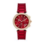 Michael Kors Analog Red Dial Women's Watch-