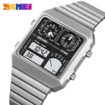 SKMEI 2198 Vintage/Retro  Dual Time